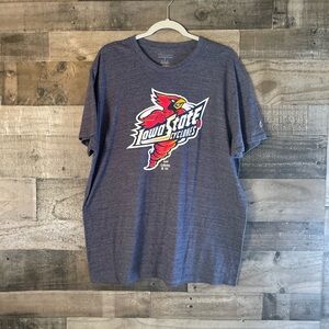 Champion Men's Heather Gray Iowa State Cyclones T-Shirt